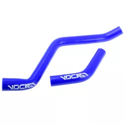   Hűtőcső, szilikon, VOCA RACING, kék készlet, DERBI D50B0