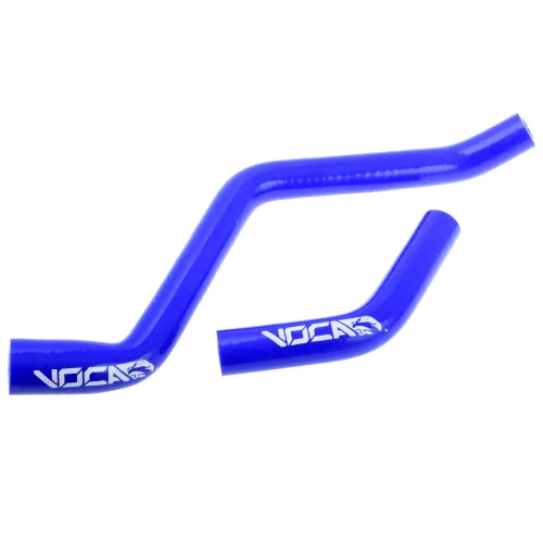 Hűtőcső, szilikon, VOCA RACING, kék készlet, DERBI D50B0