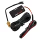 Voltmérő + hőmérő, LCD, VOCA RACING RF SLIM-TOUCH, piros