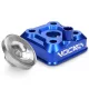 Hengerfej, VOCA RACE HEAD, kék, YAMAHA DT 50 LC / TZR 50 80