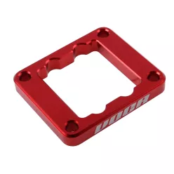  Szívómembrán alátét, VOCA RACING CNC, 10MM, piros, YAMAHA DT 50 LC / TZR 50