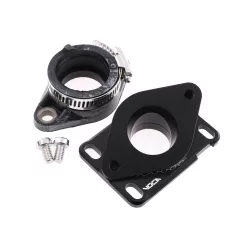   Szívócsonk, VOCA CNC, 21-28MM, PWK, fekete, MINARELLI AM6 / DERBI