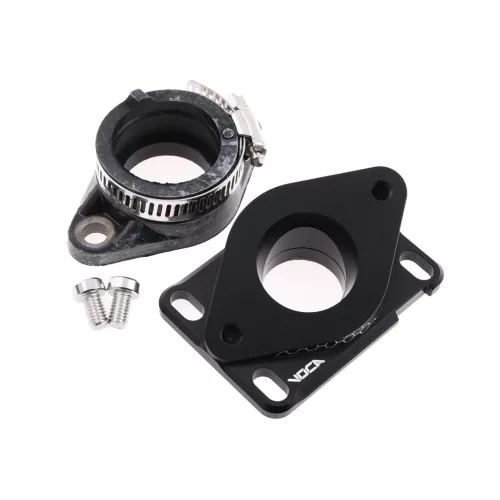 Szívócsonk, VOCA CNC, 21-28MM, PWK, fekete, MINARELLI AM6 / DERBI