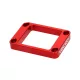 Membránszelep alátét, VOCA CNC, 10MM, piros, DERBI / AM6