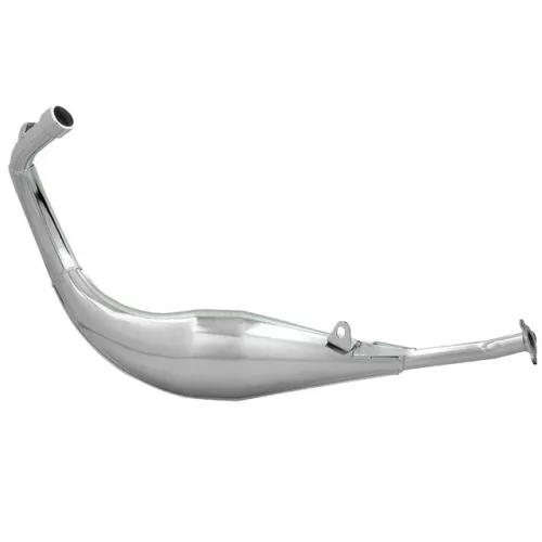Kipufogó, VOCA, krómozott RACING, piros, DERBI SENDA EBS050 / D50B0