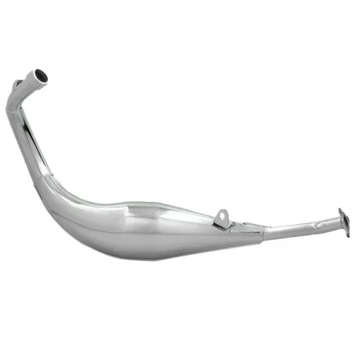 Kipufogó, VOCA, krómozott RACING, kék, DERBI SENDA EBS050 / D50B0