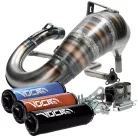 Kipufogó, VOCA CROSS ROOKIE, piros, MINARELLI AM6, bal oldali, BETA