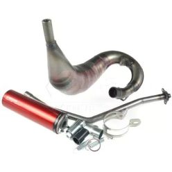   Kipufogó, VOCA CROSS ROOKIE, piros, MINARELLI AM6, jobb oldal