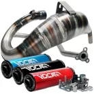 Kipufogó, VOCA CROSS ROOKIE, piros, DERBI SENDA EBS050 / D50B0