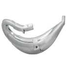 Kipufogó, VOCA CROSS, krómozott, piros, 50-70CC, DERBI SENDA DRD / APRILIA RX / SX