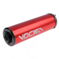 Kipufogódob vég, VOCA RACING, piros