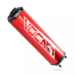 Kipufogódob vég, VOCA EVO BESTIA STYLE, piros - fekete