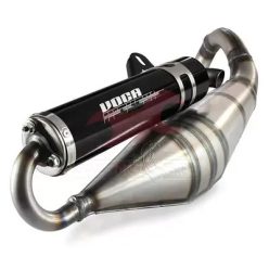   Kipufogó, VOCA SABOTAGE, V2, fekete, fekvőhengeres minarelli AC / LC