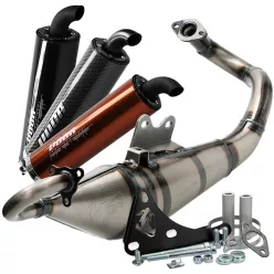 Kipufogó, VOCA SABOTAGE V2, piros, PIAGGIO / GILERA