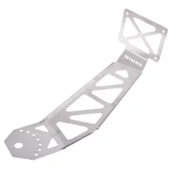   Rendszámtábla tartó, DERBI SENDA DRD, állítható, INOX, VOCA