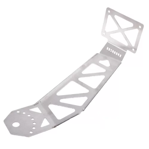 Rendszámtábla tartó, DERBI SENDA DRD, állítható, INOX, VOCA