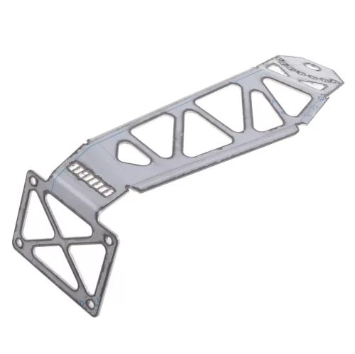 Rendszámtábla tartó, DERBI SENDA DRD, állítható, INOX, VOCA