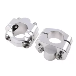   Kormány adapter, 22MM / 28MM, VOCA HB28, ALU CNC, ezüst, univerzális