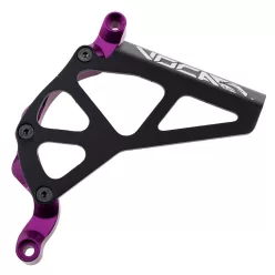   Lánckerék burkolat, VOCA RACING, fekete-lila, ALU CNC, MINARELLI AM6