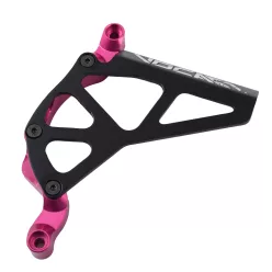   Lánckerék burkolat, VOCA RACING, fekete-rózsaszín, ALU CNC, MINARELLI AM6