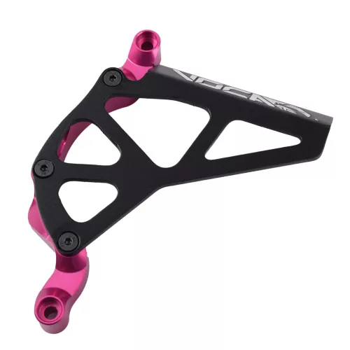 Lánckerék burkolat, VOCA RACING, fekete-rózsaszín, ALU CNC, MINARELLI AM6