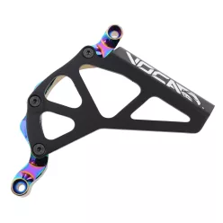   Lánckerék burkolat, VOCA RACING, fekete-NEOCHROME, ALU CNC, MINARELLI AM6