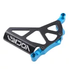 Lánckerék burkolat, VOCA RACING, fekete-világoskék, ALU CNC, MINARELLI AM6