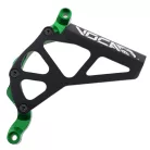 Lánckerék burkolat, VOCA RACING, fekete-zöld, ALU CNC, MINARELLI AM6
