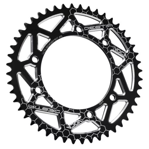 Hátsó lánckerék, VOCA RACING ALU CNC, 48T, DERBI SENDA 2000 utáni / MRT / XP6