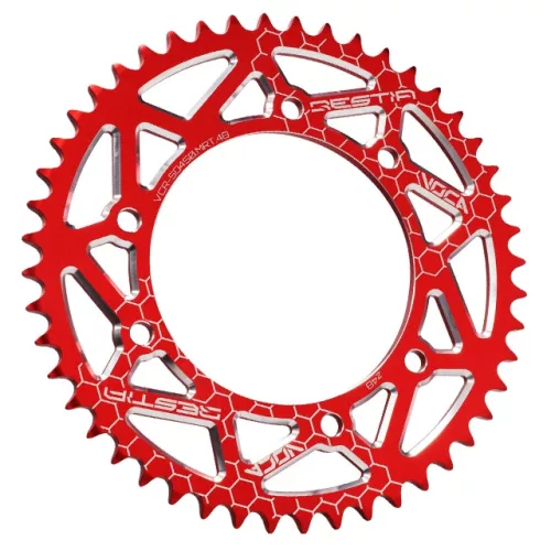 Hátsó lánckerék, VOCA RACING ALU CNC, 50T, DERBI SENDA 2000 utáni / MRT / XP6