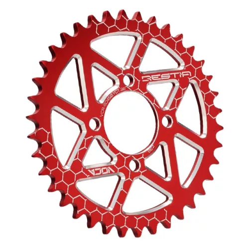 Hátsó lánckerék, VOCA RACING ALU CNC, 38T, YAMAHA DT 50