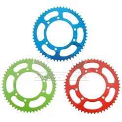  Hátsó lánckerék, ALLPRO, piros, 420, 53T, DERBI SENDA / RIEJU MRT / APRILIA / PEUGEOT XP6