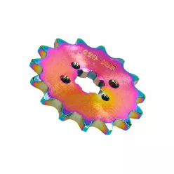   Első lánckerék, ALLPRO, 15T, NEOCHROME, DERBI D50B0 / EBS050