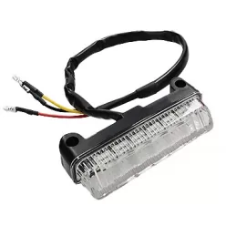   Hátsó lámpa, ALLPRO, átlátszó, univerzális, mini LED, homologizált