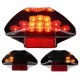 Hátsó lámpa + irányjelzők, ALLPRO, átlátszó, LED, homologizált, YAMAHA AEROX 2013-ig