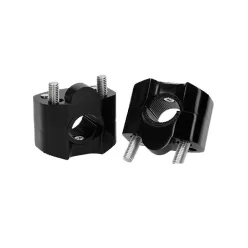   Kormány adapter, 22MM / 28MM, ALLPRO, fekete, univerzális készlet