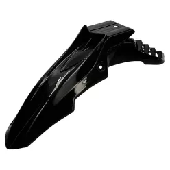 Első sárvédő, univerzális, ALLPRO, SUPERMOTO, fekete
