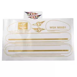 Matrica, WSK, 125, M06, B1 készlet