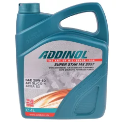 Motorolaj, ADDINOL 20W50 SUPER STAR MX 2057, 4L