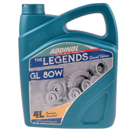 Váltóolaj, GL 80W, 4L, Addinol Legends