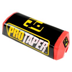   Motorkerékpár kormánybetét, fekete, piros, Protaper, replika