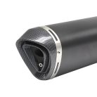 Kipufogó végdob, AKRAPOVIC, replika Y-típus, INOX készlet