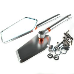   Tükör, ezüst, RIZOMA, EVO V2, alumínium, replika készlet