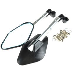   Tükör, ezüst, RIZOMA, RACING, alumínium, replika készlet