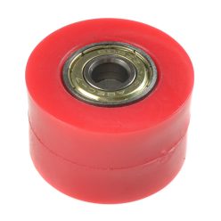   Láncvezető görgő, univerzális, 10MM, piros, RACING FORCE