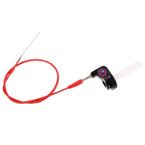 Gázkar+kábel, piros, gyorsgázkar, RACING FORCE, univerzális