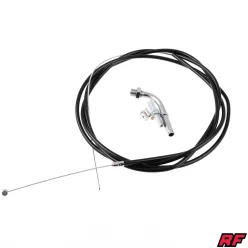   Gázbowden, univerzális, 190 / 230CM, fekete, RACING FORCE készlet