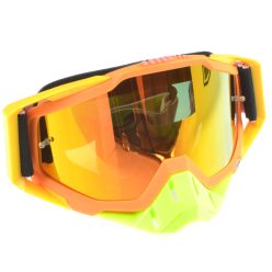   Szemüveg, narancssárga, sárga, narancssárga lencsével, 100% replika