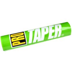   Motorkerékpár kormánybetét, zöld, kerek, Protaper, EVO, replika