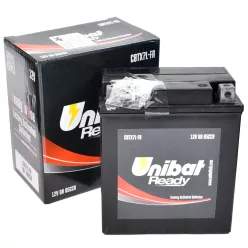   Akkumulátor, UNIBAT, CBTX7L-FA / YTX7L-FA / ETX7L-FA, (114X71X131), 12V, 6Ah, AGM READY